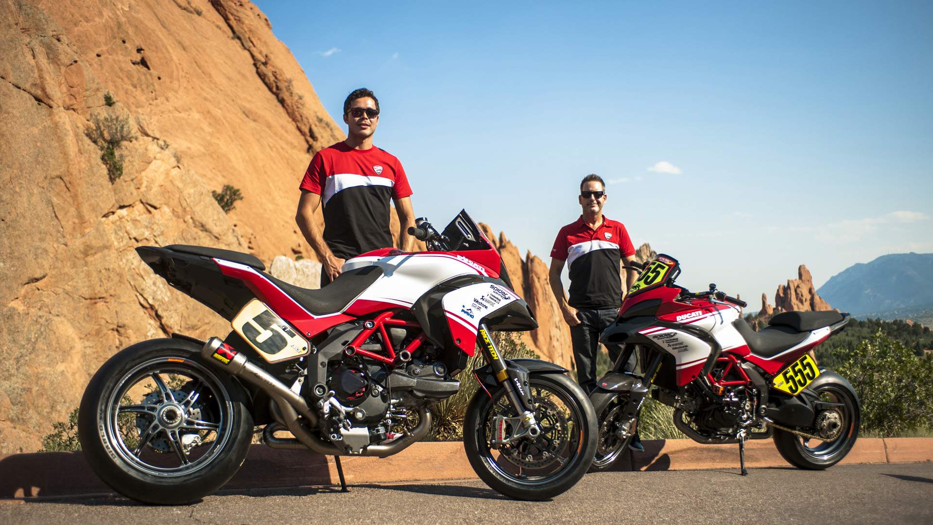 Ducati Multistrada 1200 S Pikes Peak Race Bike